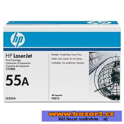Originální toner HP CE255A