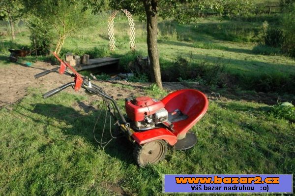 Bubnová sekačka po rozsáhlé reko.
