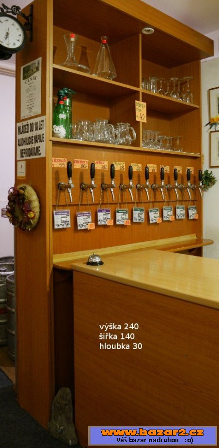 Prodej nábytku z vinotéky - levně