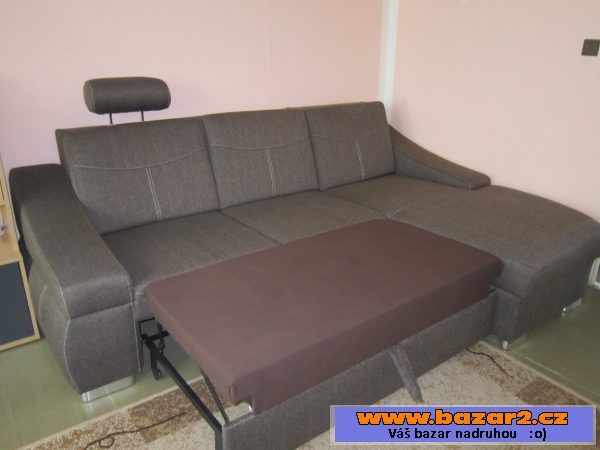 Sedací gauč rohový rozkládací