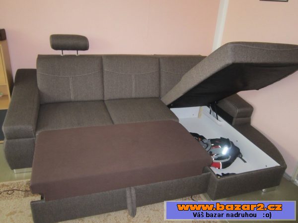 Sedací gauč rohový rozkládací