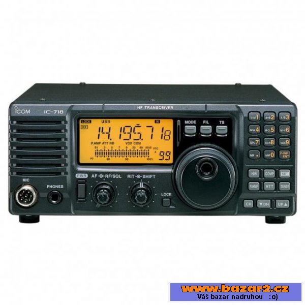 Radiostanice HAM - iCOM IC 718, mic