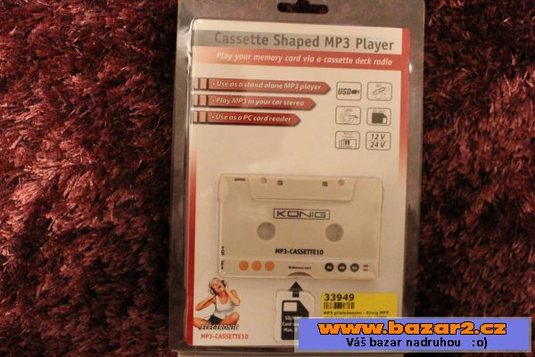 Cassette schaped mp3 player 