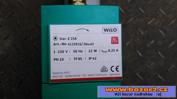 Čerpadlo Star-Z 15A