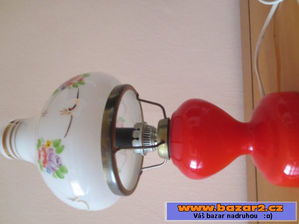 Dvě imitace petrolejové lampy(el.)