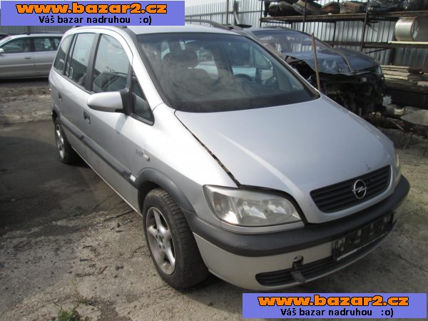 Náhradní díly Opel Zafira 2.0 DTL (X20DTL) 60kW r.v.1999 stříbrná