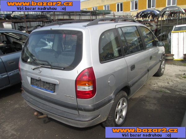 Náhradní díly Opel Zafira 2.0 DTL (X20DTL) 60kW r.v.1999 stříbrná