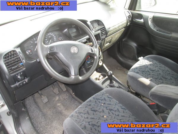 Náhradní díly Opel Zafira 2.0 DTL (X20DTL) 60kW r.v.1999 stříbrná