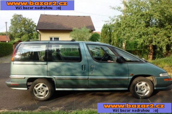 Prodám Pontiac Trans Sport r. 1993, 2.3L, 108 kW