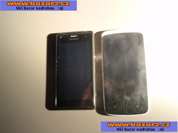 Sony Xperia M + HTC Desire 500