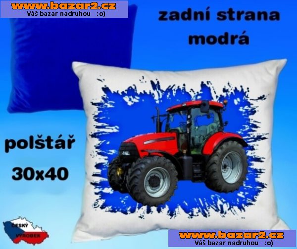 Polštář Case IH 140 zelený