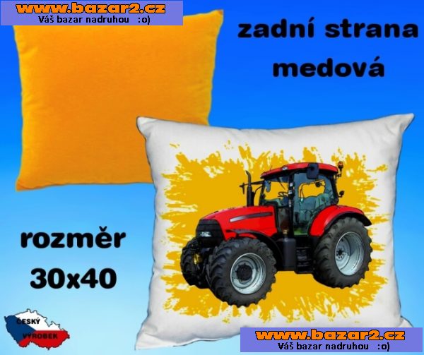 Polštář Case IH 140 zelený