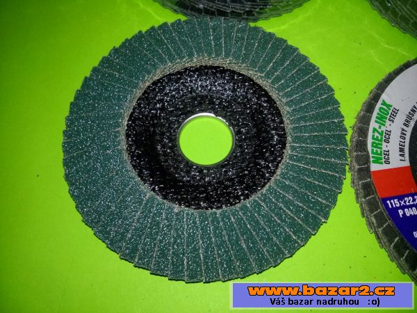 Lamelový kotouč 115 x 22,2 mm P40