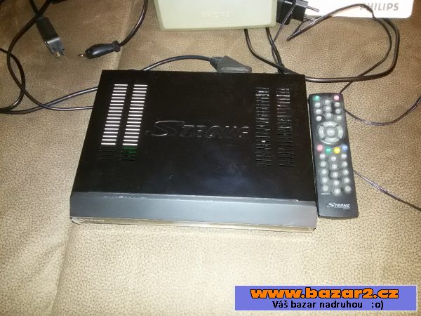 Set top box DVB Strong + anténa DVB