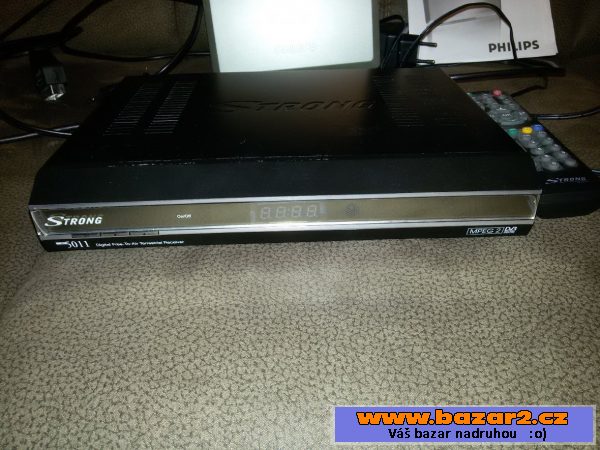Set top box DVB Strong + anténa DVB