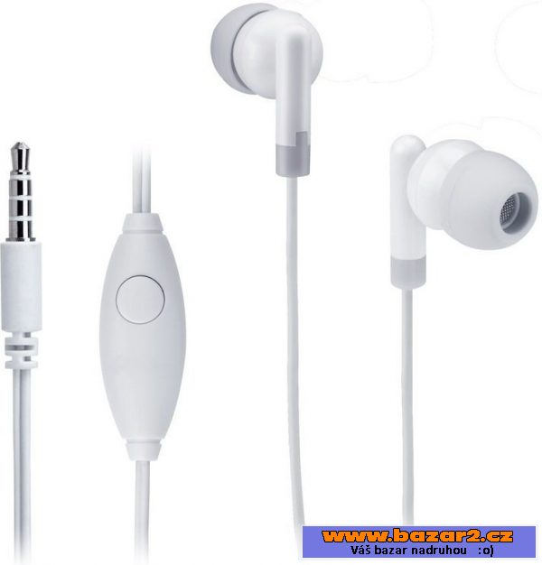 Sluchátka Genius HS-M210 pro mobil, bílé