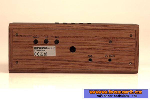 Radiobudík Orava Sandal RBD-610, hnědý