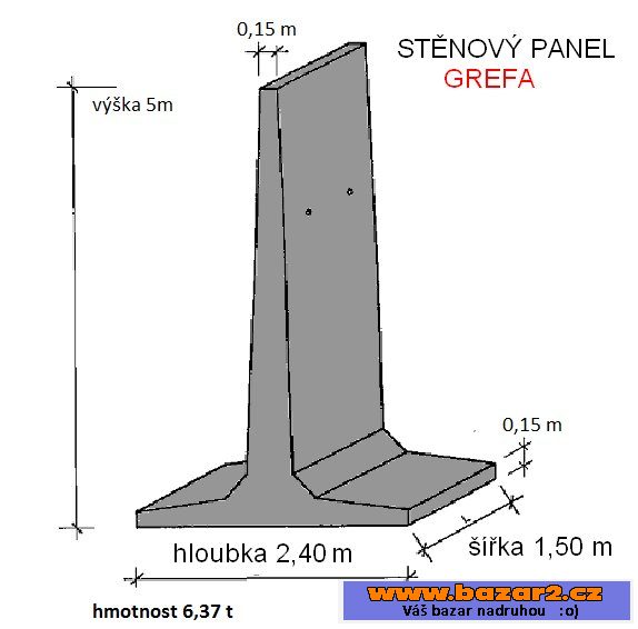 T-PANELY  GREFA - na prodej