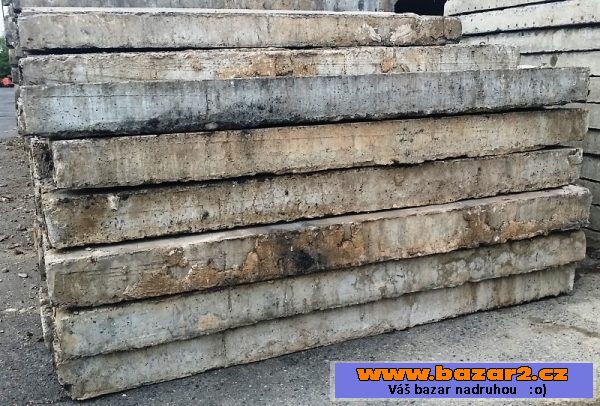 Betonové panely starší - 0,6x3x0,20