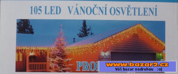 Vánoční světelné závěsy o rozměrech