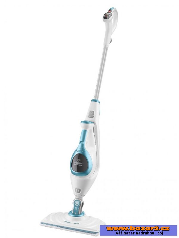 Parní mop Black Decker FSMH 1621R, 2v1