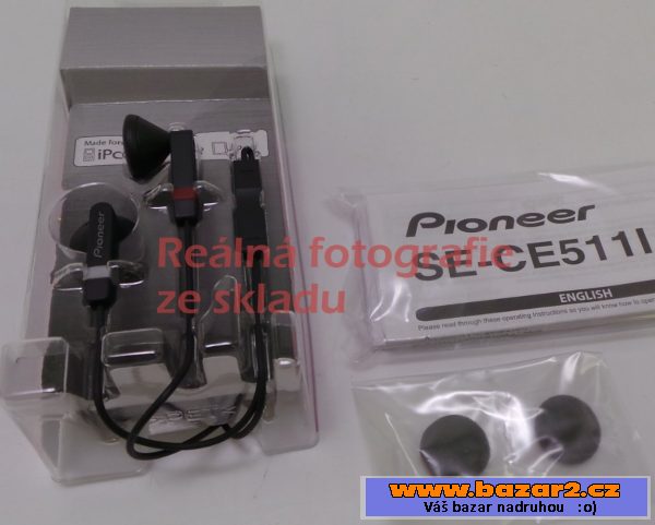 Sluchátka Pioneer SE-CE511i-K, černá