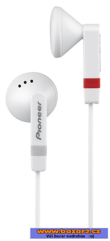 Sluchátka Pioneer SE-CE511i-W, bílá