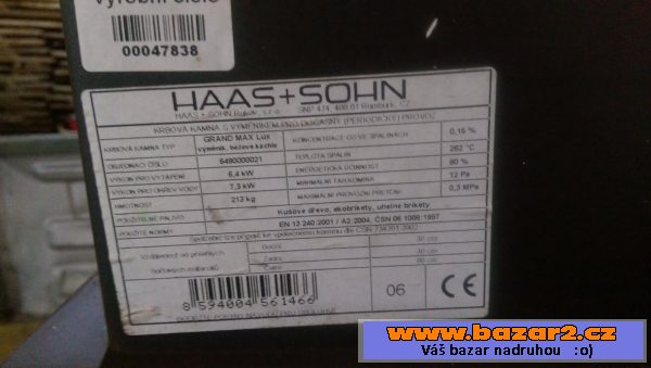 Grand Max Lux s výměníkem 7,3kW