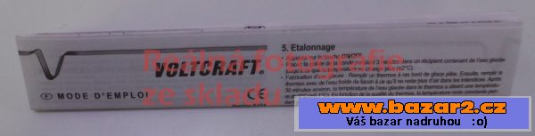 Vpich. teploměr Conrad VoltcraftR DET-3R