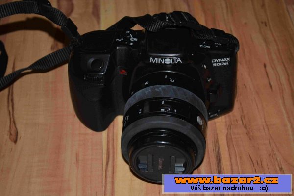 MINOLTA DYNAX 500si, brašna, filtry