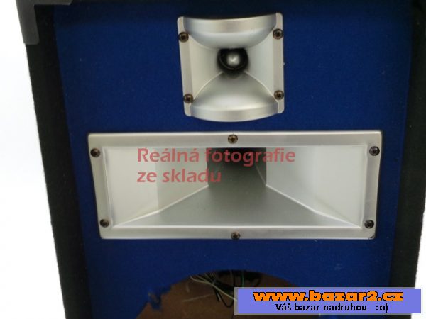 PA-Box Skytec 25 cm, modrý LED efekt