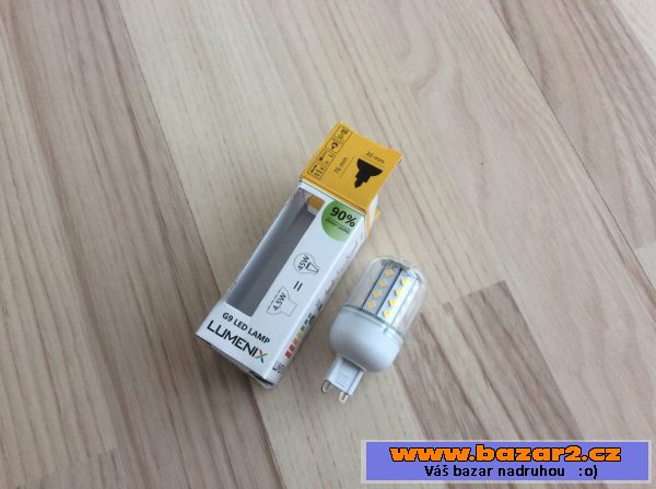 LED žárovka G9 teplá