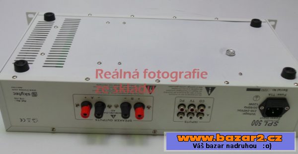Zesilovač Skytec SPL-500,1600W, bílý