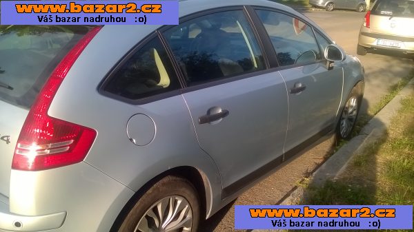Citroen C4 rok 2007 1.6hdi 80 kw robotická převodovka super stav