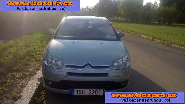 Citroen C4 rok 2007 1.6hdi 80 kw robotická převodovka super stav