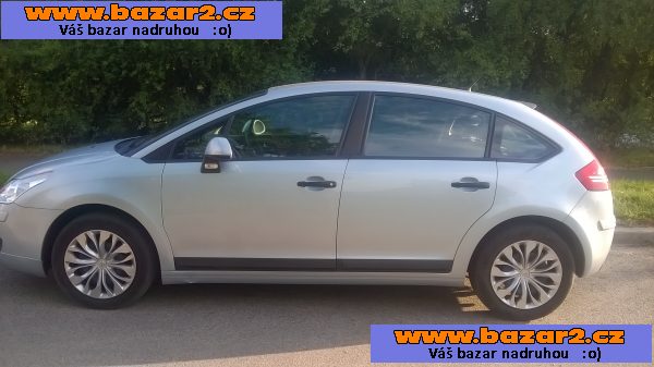 Citroen C4 rok 2007 1.6hdi 80 kw robotická převodovka super stav