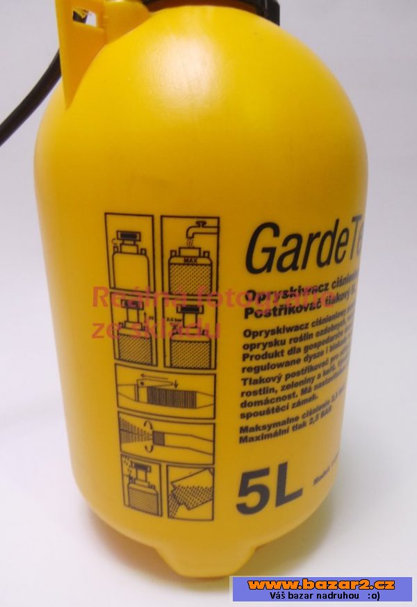 Tlak. postřikovač Moveto Gardetech 11205