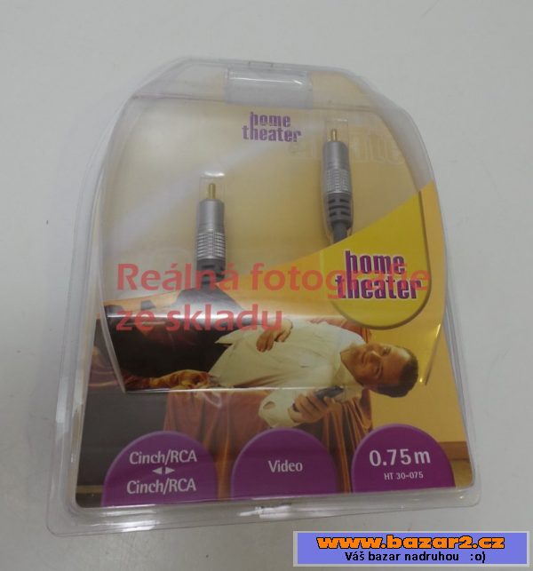 Koaxiální audio kabel Home Theater 0,75 m