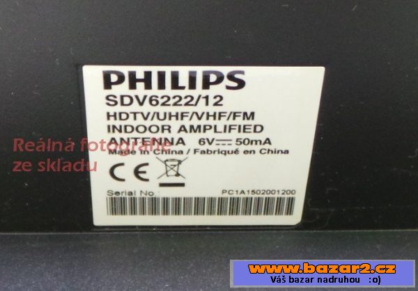 Přenosná DVB-T anténa Philips SDV6222/12