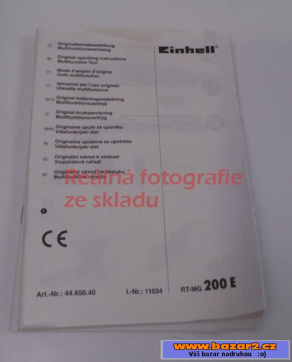 Multifunkční přístroj Einhell RT-MG 200 E