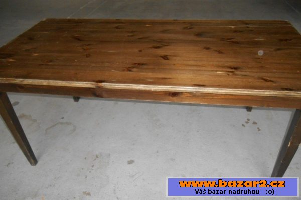 Dřevěný jídelní stůl 180 x 90cm