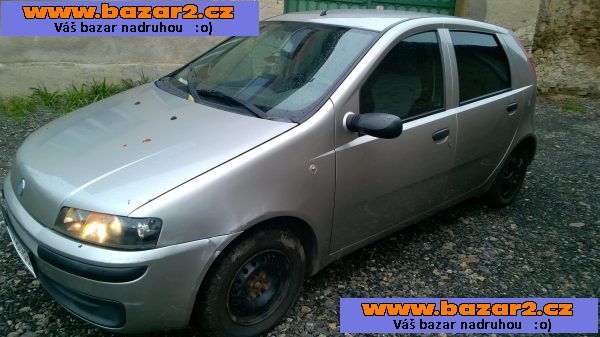 prodám fiat punto 1,2 8 v