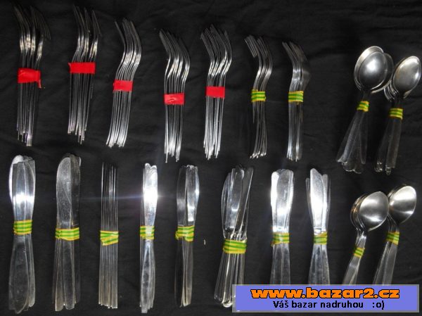 Příbory catering celkem 190 kusů
