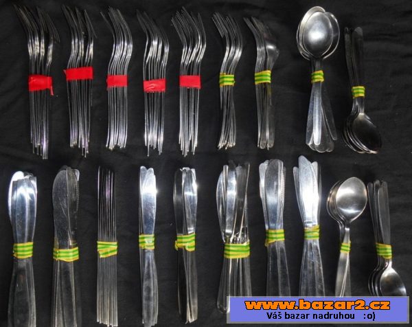 Příbory catering celkem 190 kusů