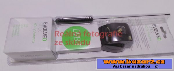 DVB-T anténa Evolveo Stick 20dB