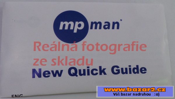 MP3 přehrávač Mpman BT19, 4GB, bílý