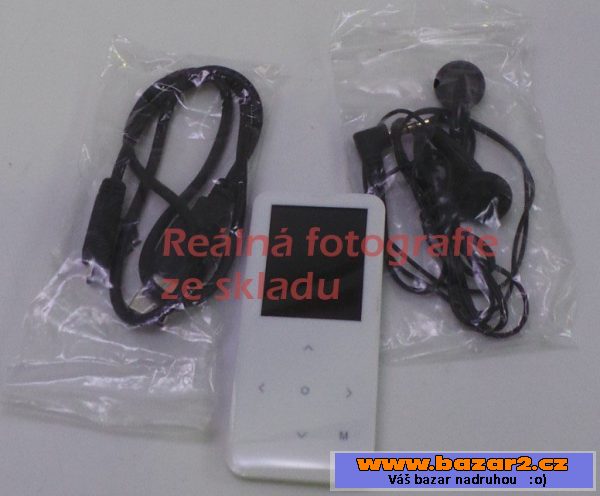 MP3 přehrávač Mpman BT19, 4GB, bílý