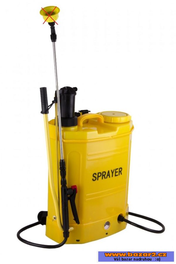 Zádový postřikovač Moveto Gardetech, 18l