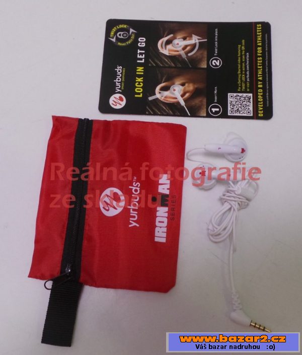 Sluchátka Yurbuds Ironman Inspire, bílá