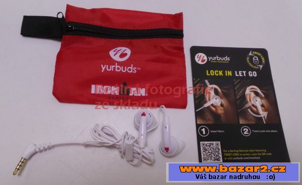 Sluchátka Yurbuds Ironman Inspire, bílá